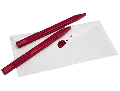 10 barras lacre Pelikan rojo